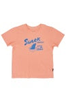 Feather 4 Arrow- Shark Beach Vintage Tee (Papaya, Infant 18-24m)