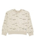 Load image into Gallery viewer, Feather 4 Arrow - Ryder Fishing Sweatshirt: Oatmeal (3m-12)