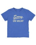 Feather 4 Arrow- Vintage Tee: Sorry on Vacay (12m-13y)