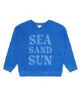 Feather 4 Arrow- Weekend Sweatshirt: Marina Blue (2Y-13Y)