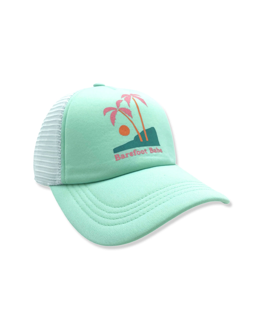 Feather 4 Arrow- Barefoot Babe Trucker Hat