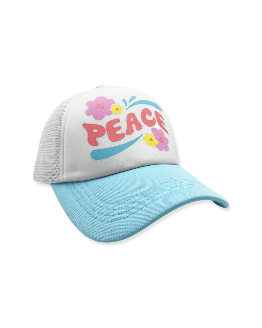 Feather 4 Arrow- Peace Flower Trucker Hat
