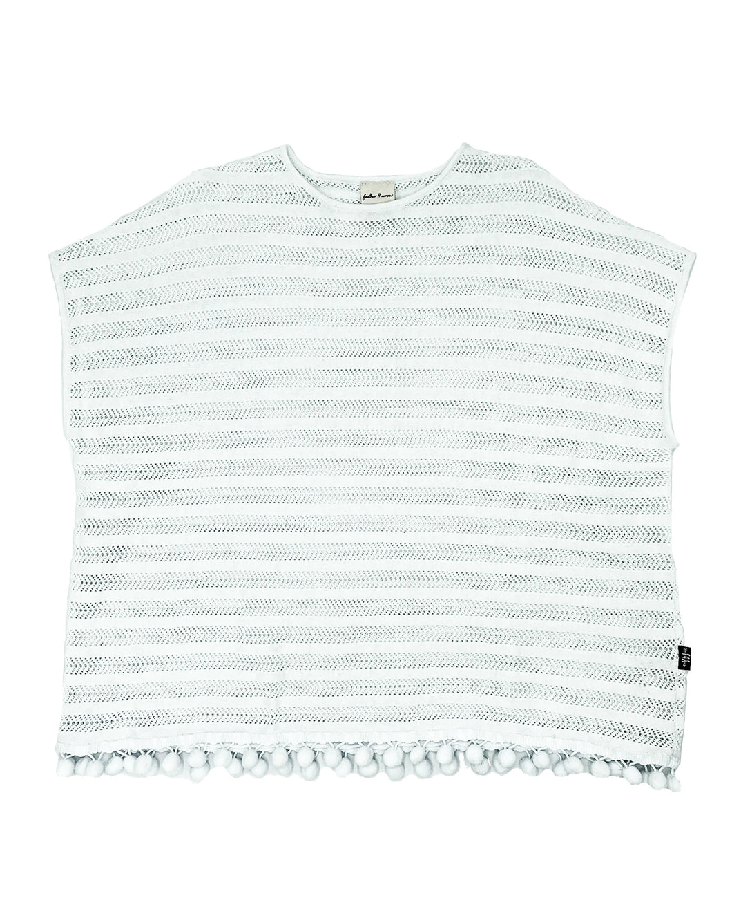 Feather 4 Arrow- Laguna Cover-Up White