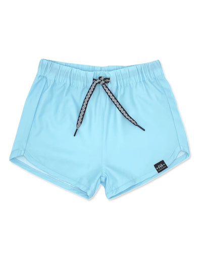 Feather 4 Arrow- Castaway Swim Shorts (Crystal Blue, 2-6)