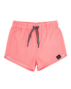 Feather 4 Arrow- Castaway Swim Shorts- Flamingo Pink
