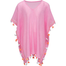 Load image into Gallery viewer, Snapper Rock Pink Kaftan Cover-Up