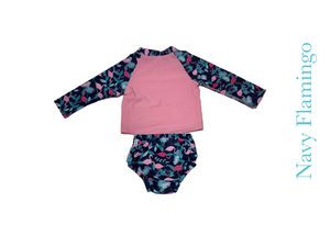 iPlay 2 Piece Rashguard Diaper Set