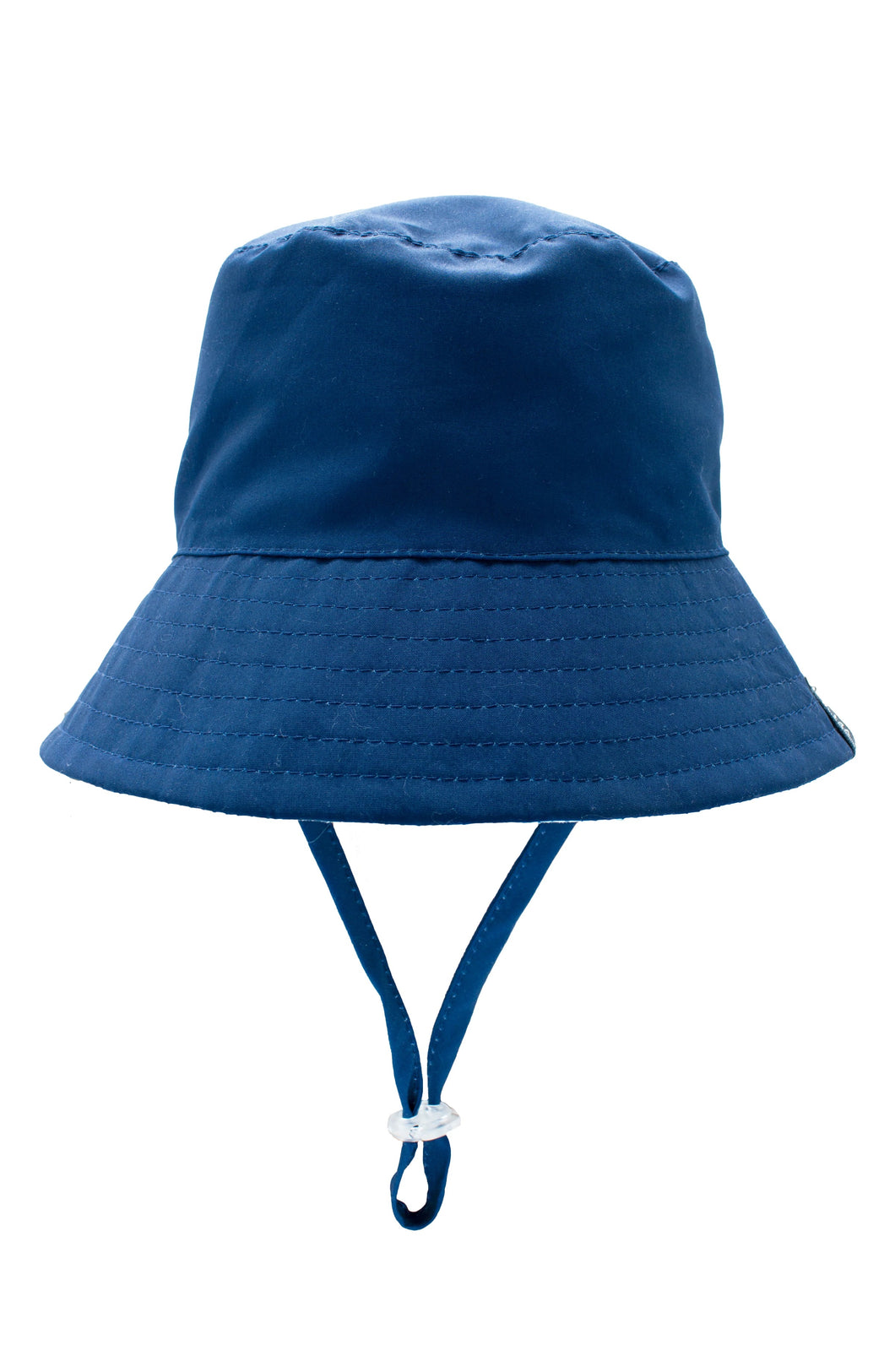 Suns Out Reversible Bucket Hat- Navy