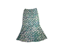 Load image into Gallery viewer, Shebop- Split Front Turquoise Skirt