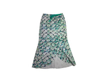 Load image into Gallery viewer, Shebop- Split Front Turquoise Skirt