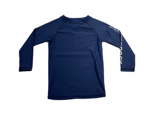 Snapper Rock Rash Top Denim Blue
